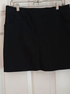 Classic Black Mini Skort